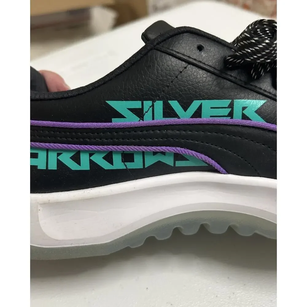 RARE Men’s Puma X Mercedes AMG Petronas GV Silver Arrows Black Sneakers (8.5)